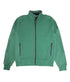 Cardigan avec fermeture éclair en couleur verte